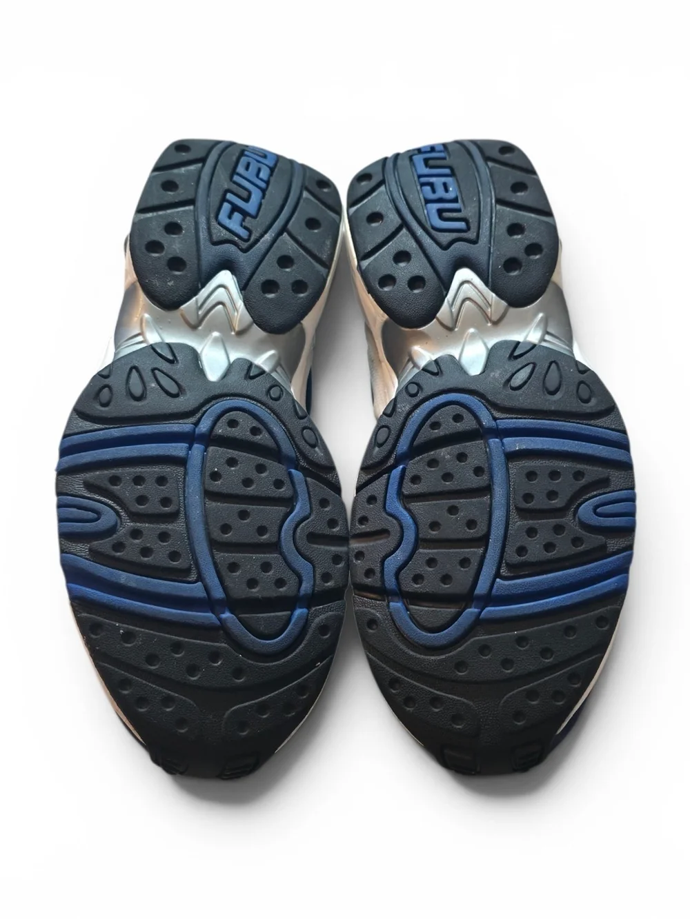 FUBU Blue & Cream Retro Wave Sneakers